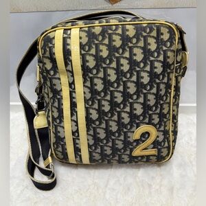 DIOR Navy Trotter Crosboddy Bag